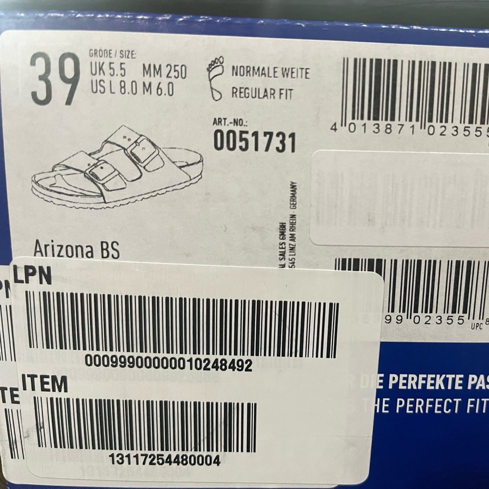 Birkenstocks - Brand New in Box